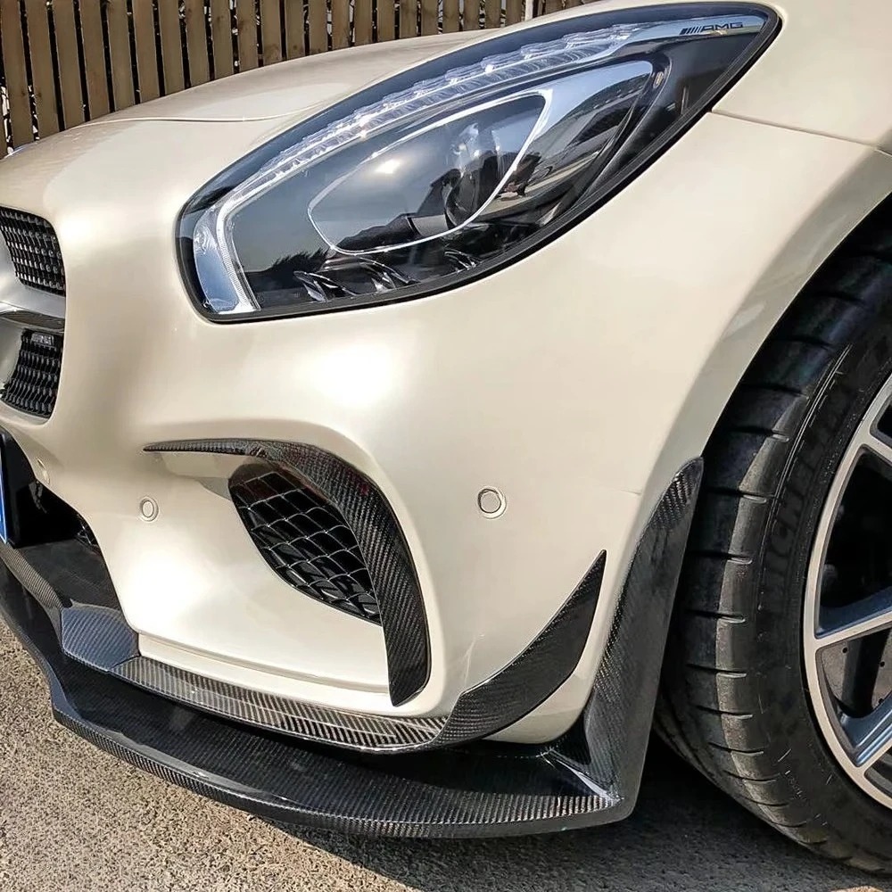 Aerodynamic Carbon Fiber Front Lip for  GT GTS Front Splitter